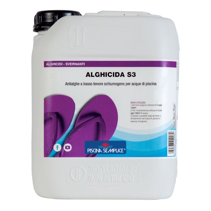PISCINA SEMPLICE ALGHICIDA S3 KG. 5