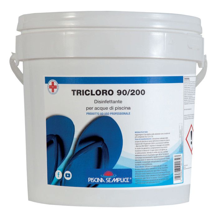 PISCINA SEMPLICE TRICLORO PASTIGLIE 200GR